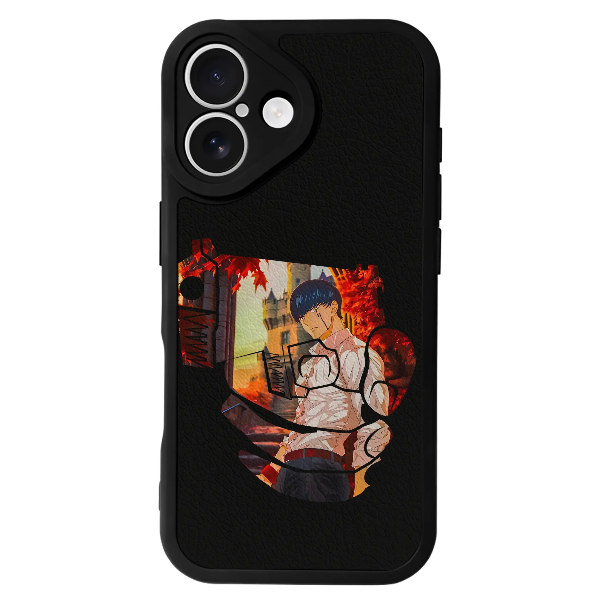 マッシュル グッズ,マッシュ・バーネデッド - IPhone 16シリーズ対応 ・ シリコンスマホケース ・ レザー調 ・ 高精度フィット ・ 耐衝撃 ・ ワイヤレス充電対応 ・ 精密カット